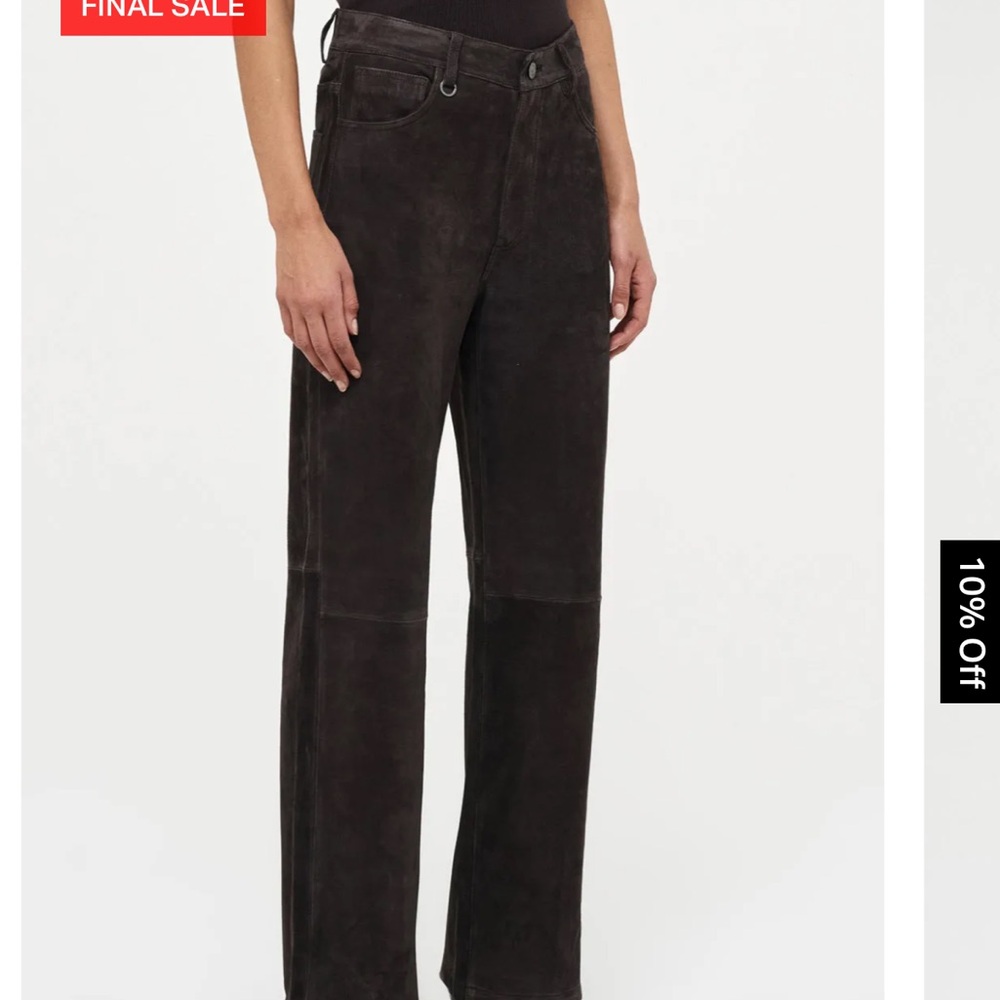 Neuw Denim suede coco pants